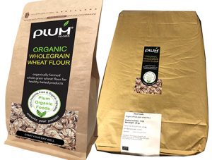 Plum Foods organic wholegrain flour